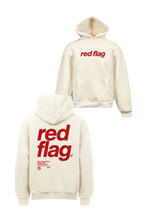 Lade das Bild in den Galerie-Viewer, Red Flag Oversized Hoodie