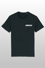 Lade das Bild in den Galerie-Viewer, Abbaok Schriftzug T-Shirt Duo schwarz