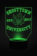 Lade das Bild in den Galerie-Viewer, Ghosttown University LED Lampe
