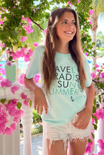 Lade das Bild in den Galerie-Viewer, HAPPY Mindset Shirt teal
