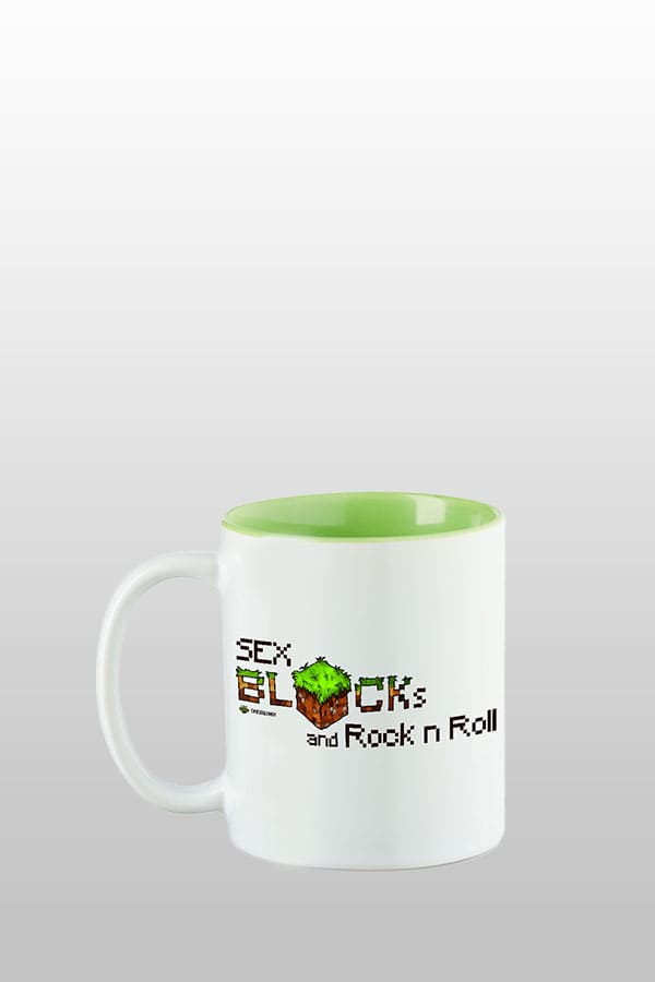 Sex Blocks and Rock n Roll Tasse