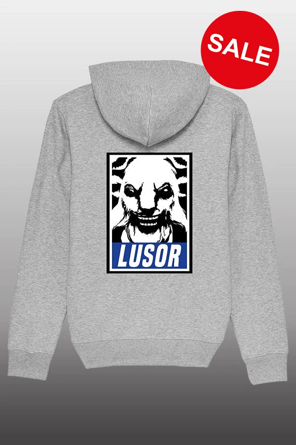 Lusor Hoodie heather grey