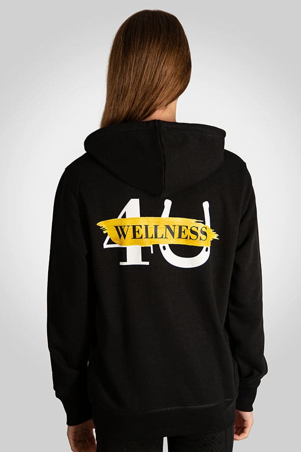 HeyHorse Hoodie gold-black