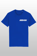 Lade das Bild in den Galerie-Viewer, Abbaok Schriftzug T-Shirt Duo blau
