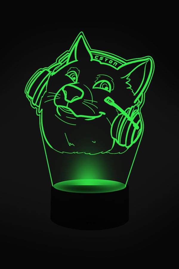 Doge LED Lampe