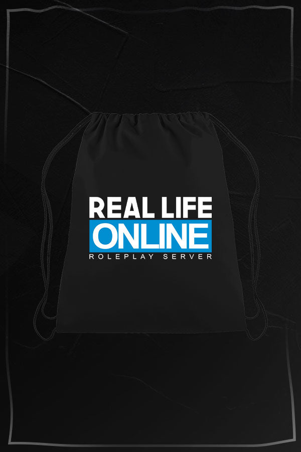 Real Life Online Roleplay Server Turnbeutel black