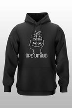 Lade das Bild in den Galerie-Viewer, Openmind Head Hoodie schwarz
