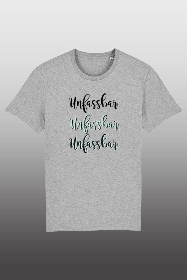 Unfassbar Shirt heather grey