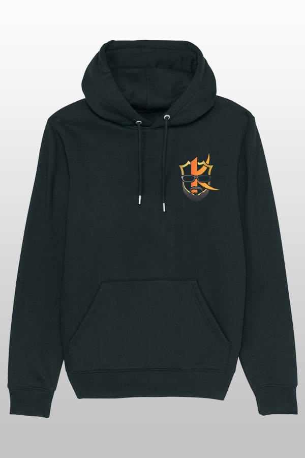 Hoodie Quad Black Double