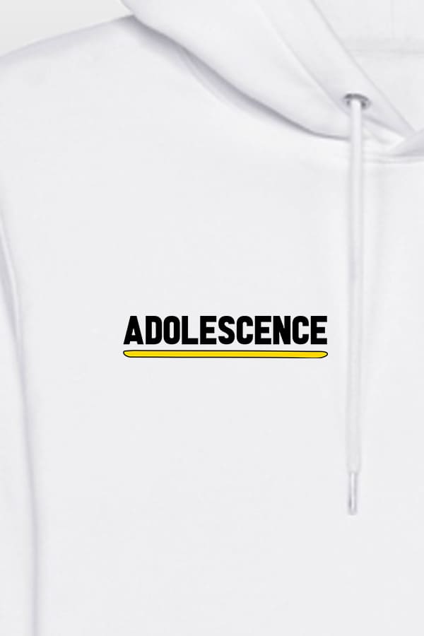Adolescence Hoodie white